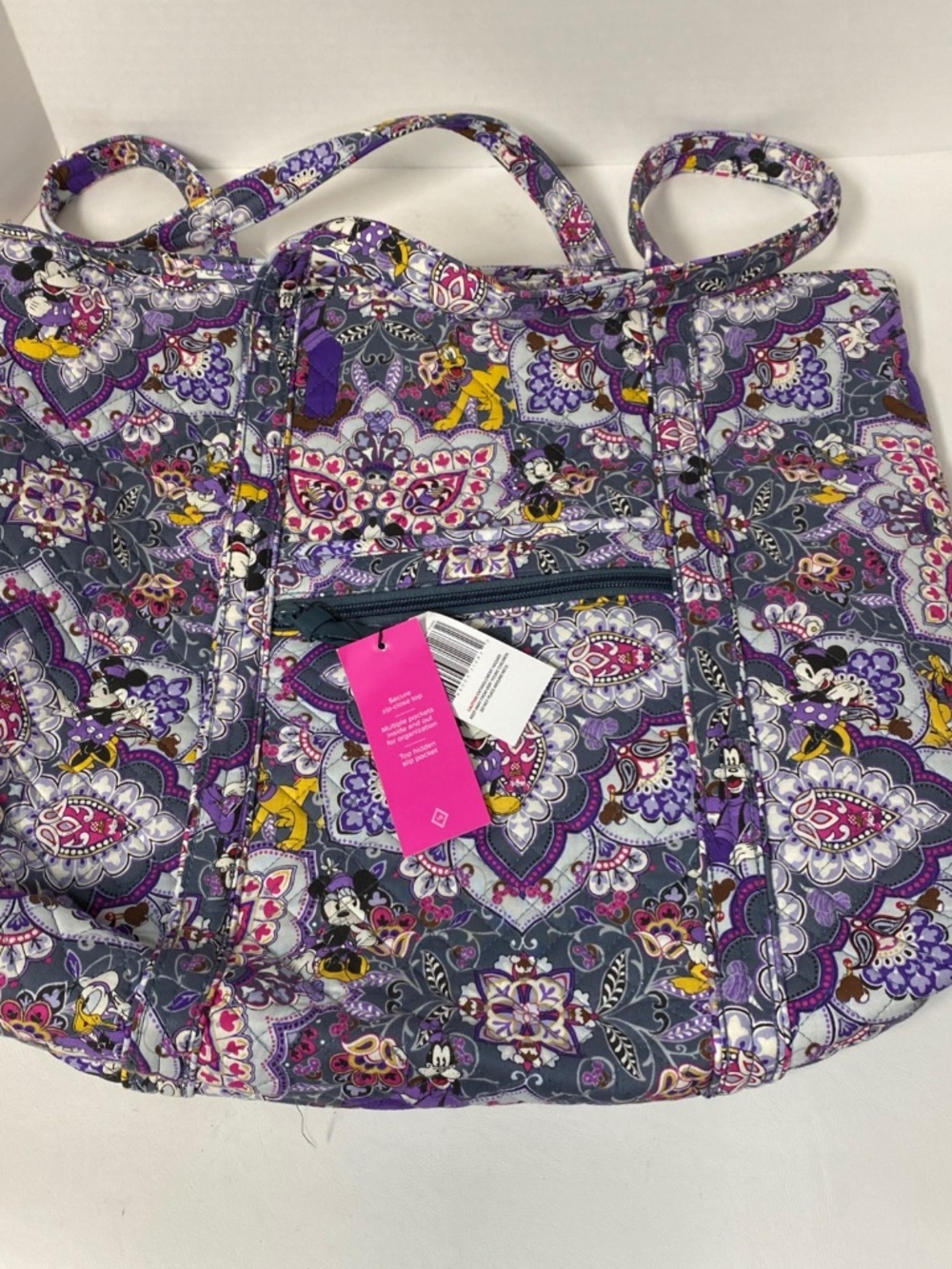 NEW! Vera Bradley • Vera Tote • Mickey's Sweet Treats • Purple